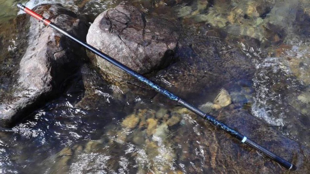 鮎釣り　釣竿